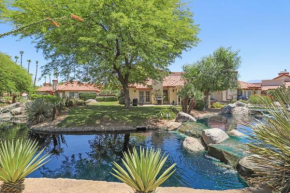 Palm Desert Condo Country Club Perks and Pond Views